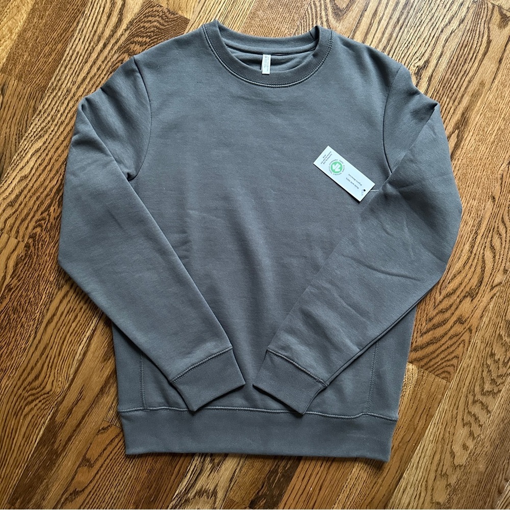 Grey Original Favorites Crewneck Sweatshirt (Size: S)